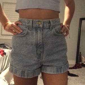 Denim Mom Shorts